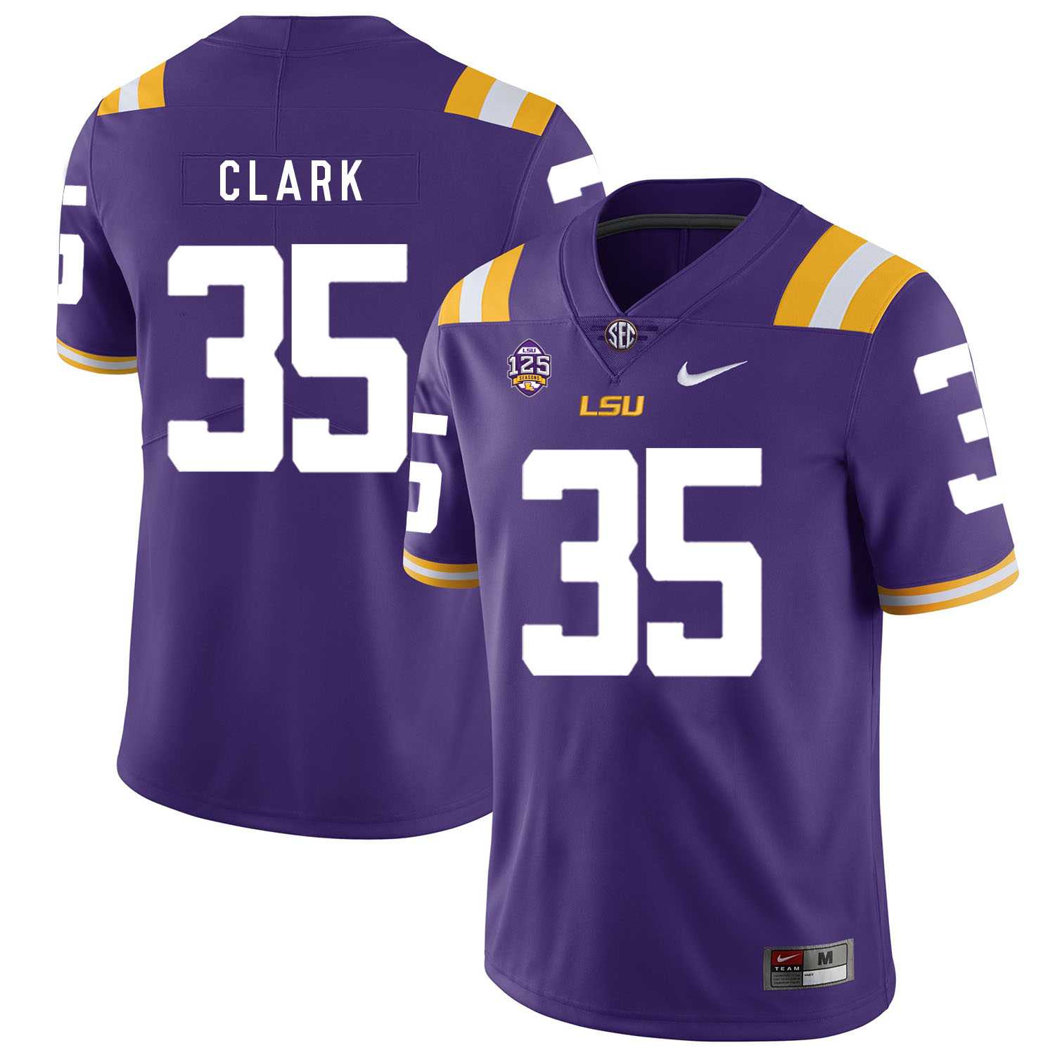 LSU Tigers 35 Damone Clark Purple Nike College Football Jersey Dzhi,We sell and wholesale LSU Tigers 35 Damone Clark Purple Nike College Football Jersey Dzhi on line form chian!